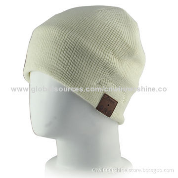 Headphone Beanie with Winter Warm Bluetooth Audio Headphone, OEM Orders Welcomed